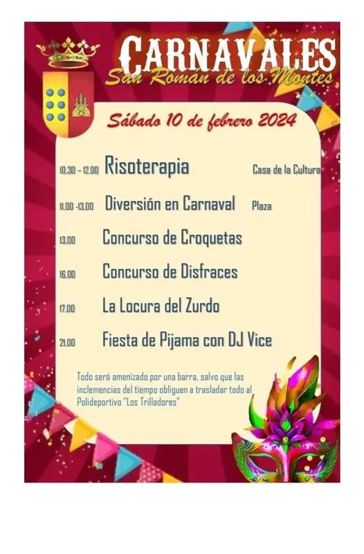 "Agenda Carnavales 2024"